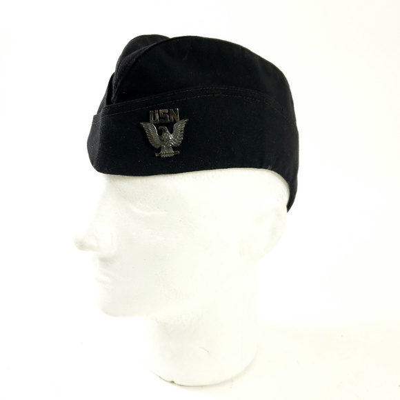 navy garrison cap